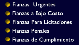 Fianzas